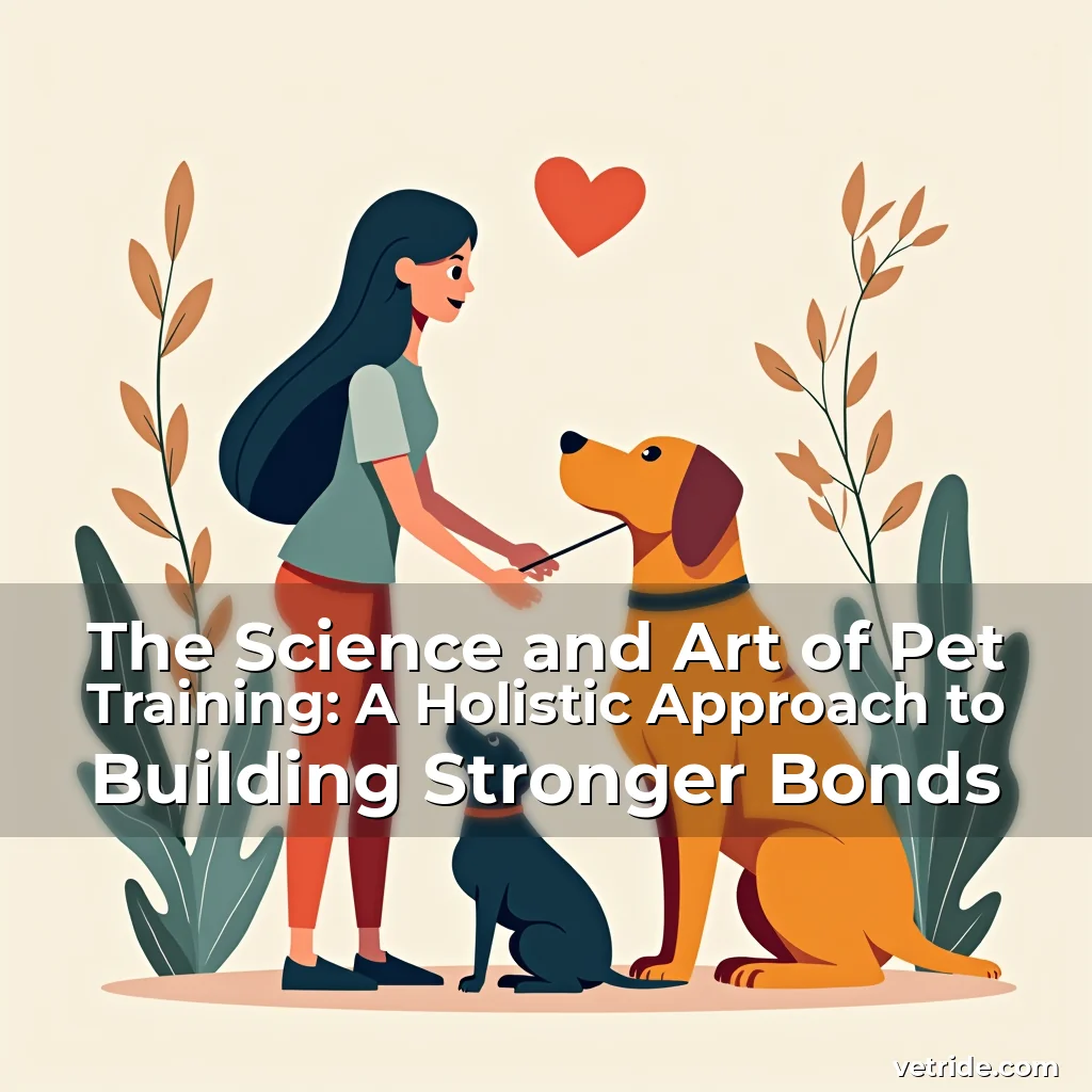 You are currently viewing The Science and Art of Pet Training: A Holistic Approach to Building Stronger Bonds