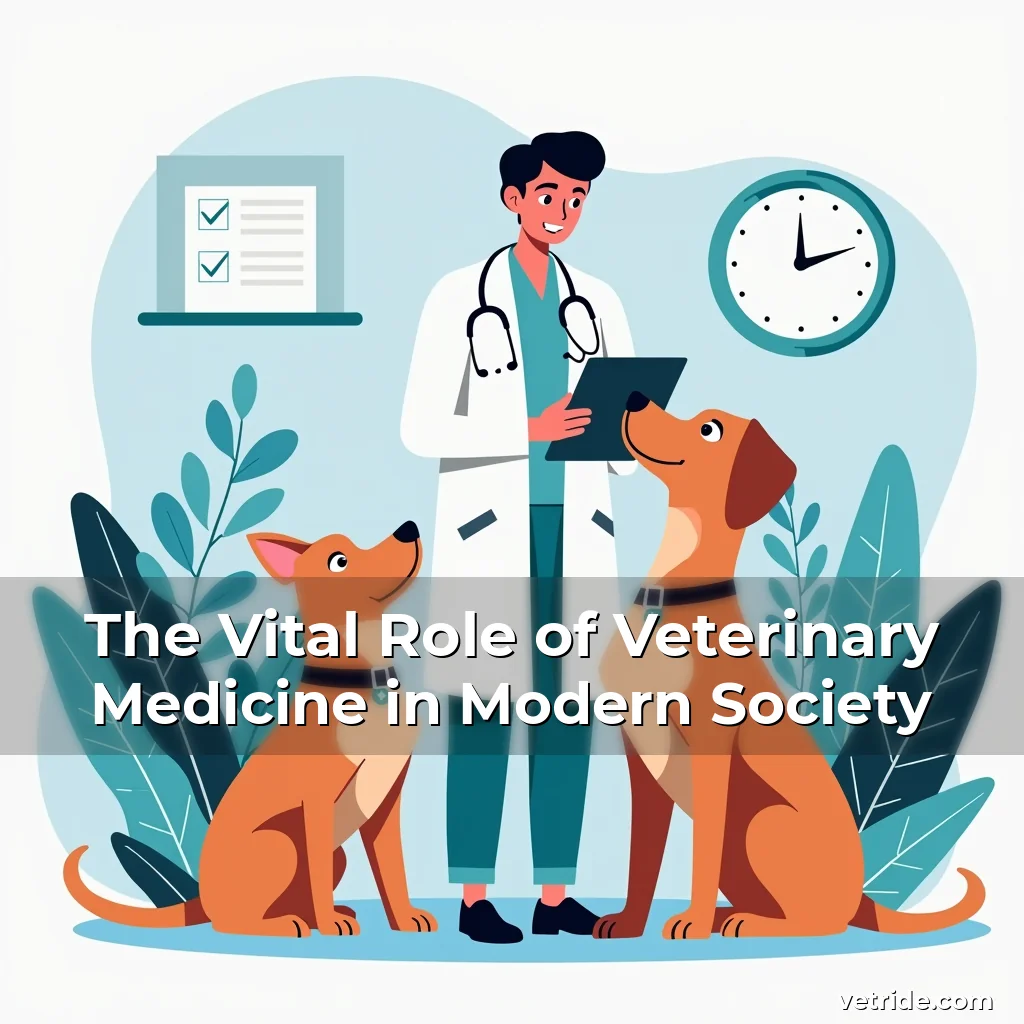 You are currently viewing The Vital Role of Veterinary Medicine in Modern Society