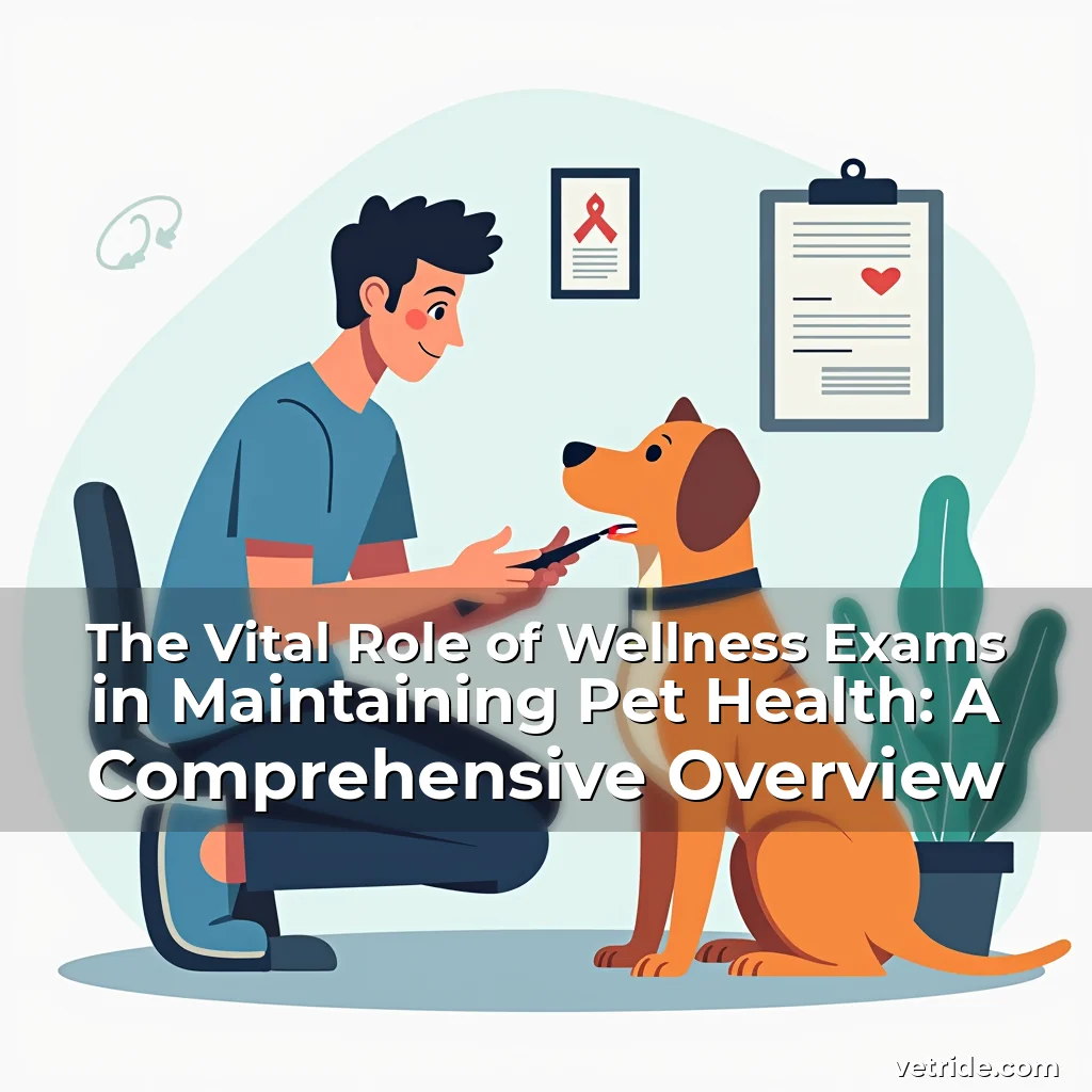 Read more about the article The Vital Role of Wellness Exams in Maintaining Pet Health: A Comprehensive Overview