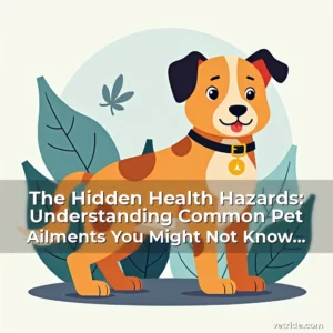 Artistic representation for The Hidden Health Hazards: Understanding Common Pet Ailments You Might Not Know About