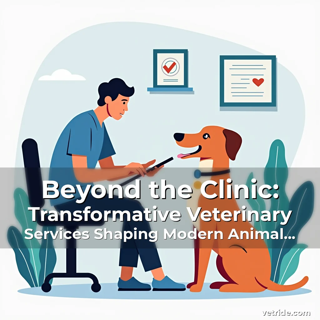 Read more about the article Beyond the Clinic: Transformative Veterinary Services Shaping Modern Animal Care