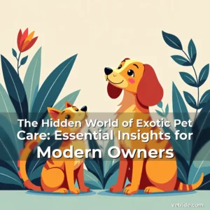Read more about the article The Hidden World of Exotic Pet Care: Essential Insights for Modern Owners
