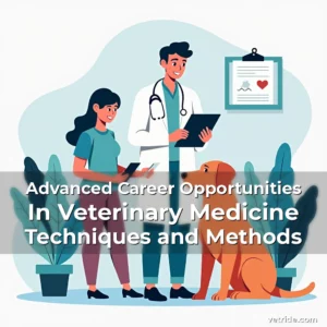 Artistic representation for Advanced Career Opportunities In Veterinary Medicine Techniques and Methods